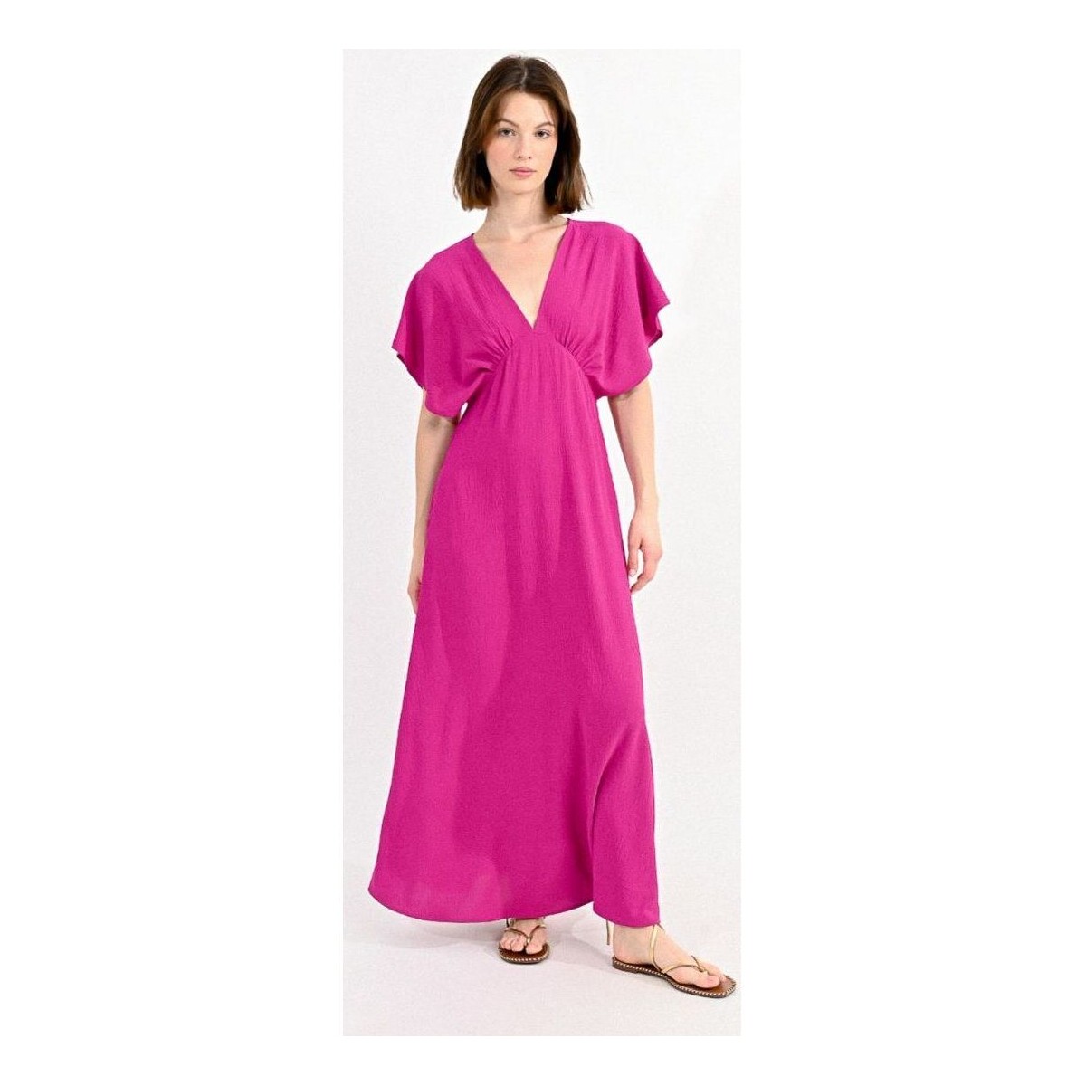 textil Mujer Vestidos Molly Bracken G867BCP-PURPLE Violeta