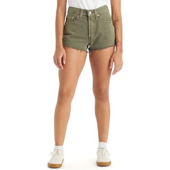 textil Mujer Shorts / Bermudas Levi's 56327 0396-GREEN Verde