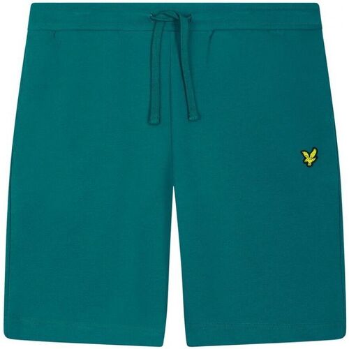 textil Hombre Shorts / Bermudas Lyle & Scott ML414VOG SWEAT SHORT-X514 COURT GREEN Verde