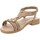 Zapatos Mujer Sandalias Valleverde VV-55401 Beige