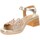 Zapatos Mujer Sandalias Valleverde VV-40100 Oro
