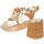 Zapatos Mujer Sandalias Valleverde VV-40120 Oro