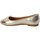 Zapatos Mujer Zapatos de tacón Francescomilano Decollete Donna Platino E33-01a-pl Oro