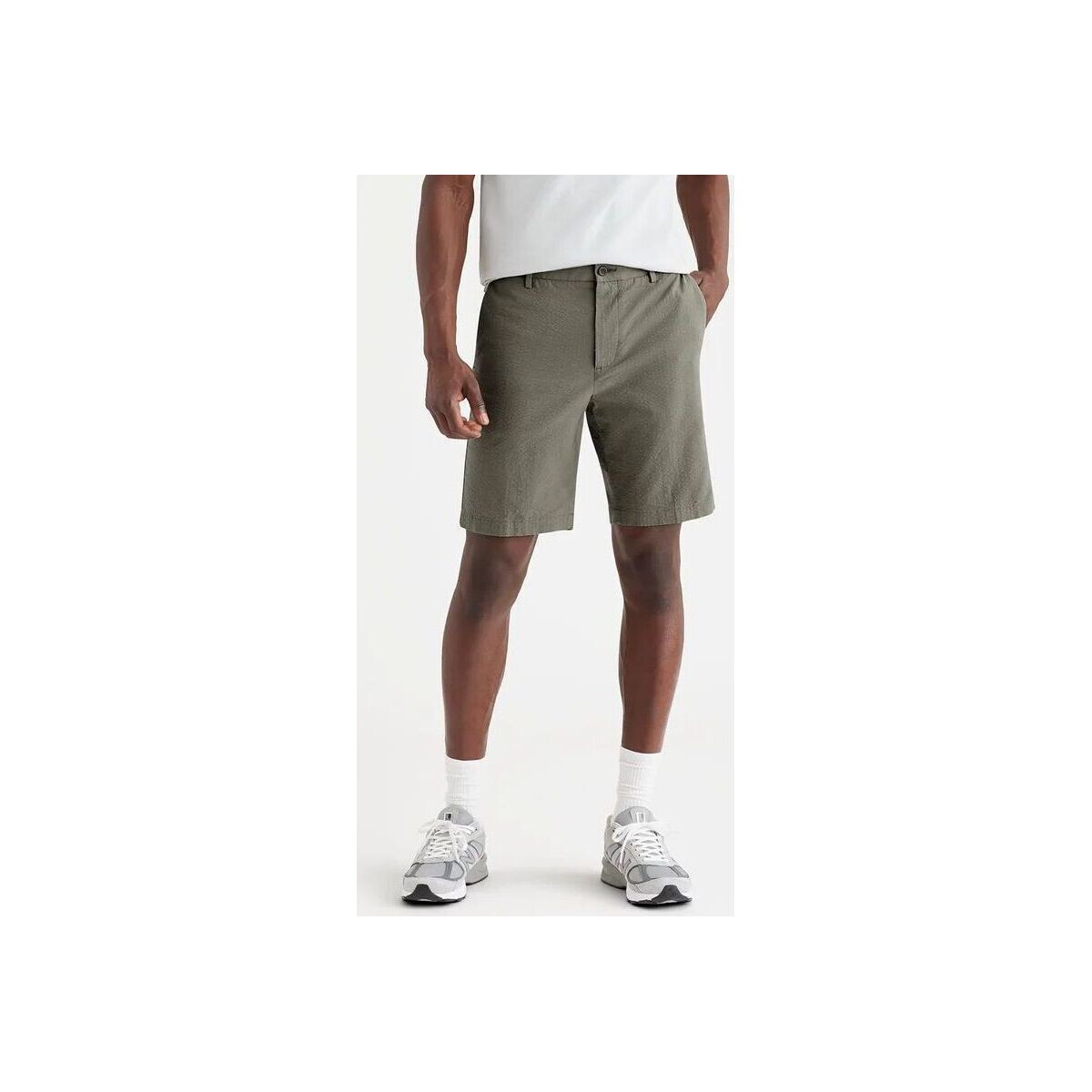 textil Hombre Shorts / Bermudas Dockers 85862 0082 CHINOS SHORT-CAMO Verde