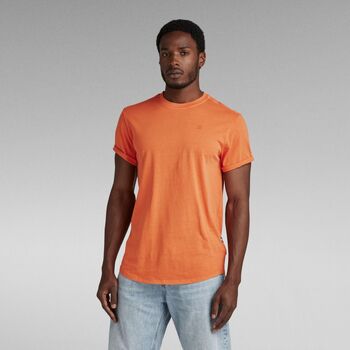textil Hombre Tops y Camisetas G-Star Raw D16396 2653 - LASH-ORANGE Naranja