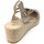 Zapatos Mujer Sandalias Vidorreta SANDALIA ALPARGATA  TOMILLO 08600 PIEL PLATINO Plata