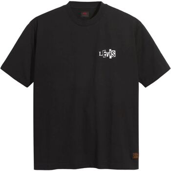 textil Hombre Tops y Camisetas Levi's A1005 0000 - BOX SKATE TEE-BLACK Negro