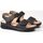Zapatos Mujer Derbie & Richelieu Mysoft Sandalias  23M024 Negro Negro