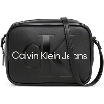Bolsos Mujer Bolso Calvin Klein Jeans Sculpted Camera Bag18 Mono Negro