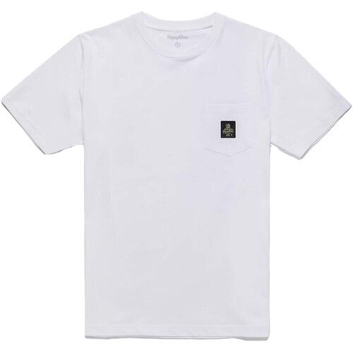 textil Hombre Tops y Camisetas Refrigiwear Pierce T-Shirt Blanco