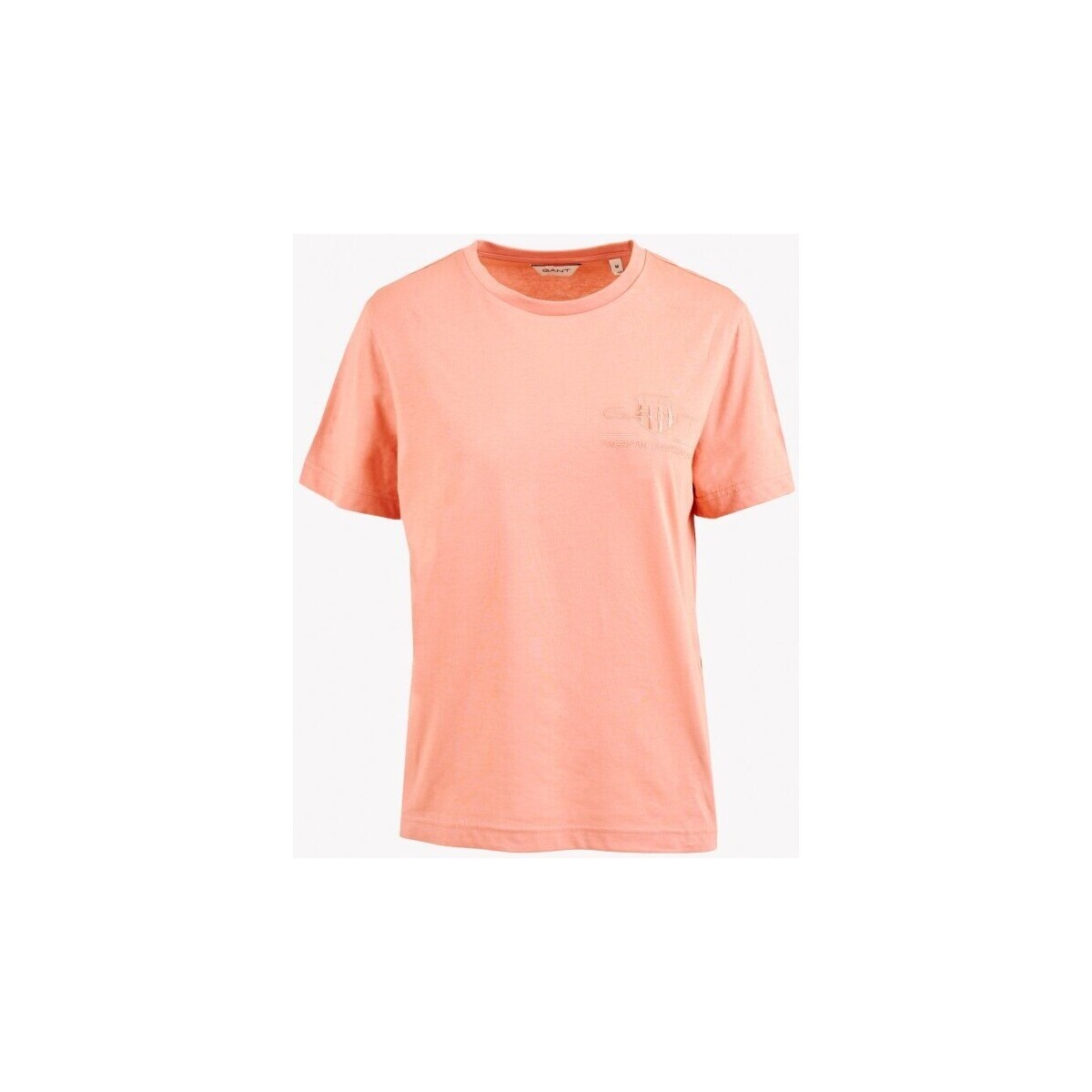 textil Mujer Tops y Camisetas Gant Camiseta Tonal Archive Shield Rosa
