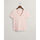 textil Mujer Tops y Camisetas Gant Camiseta con escudo y cuello en V Rosa
