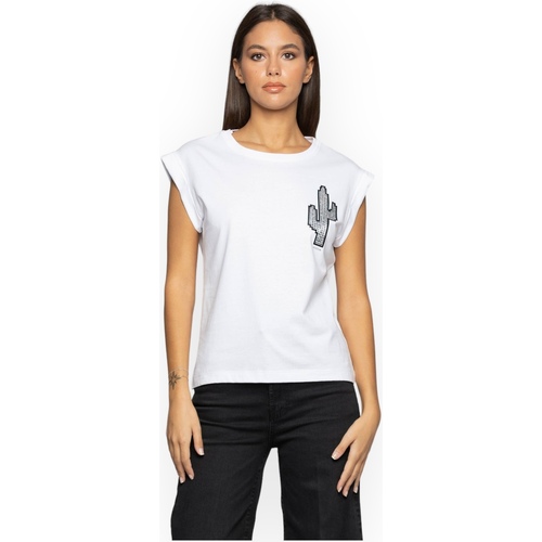 textil Mujer Tops y Camisetas Kocca RIBEN 60001 Blanco
