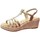 Zapatos Mujer Sandalias Pitillos 5504 Oro