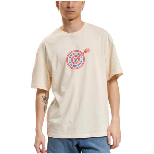 textil Hombre Camisetas manga corta Jack & Jones 12254172 Beige