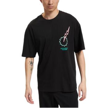 textil Hombre Camisetas manga corta Jack & Jones 12254172 Negro