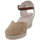 Zapatos Mujer Alpargatas Amelie Alpargatas de piel arena by Beige