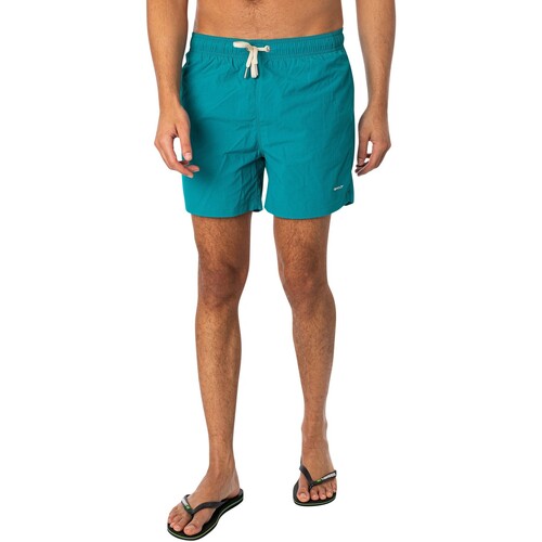 textil Hombre Bañadores Gant Pantalones Cortos De Natación Con Logo Verde
