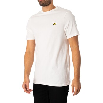 Lyle & Scott Camiseta Simple Blanco