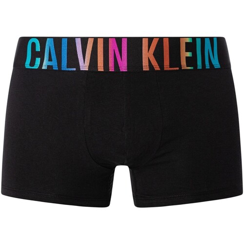 Ropa interior Hombre Calzoncillos Calvin Klein Jeans Troncos De Poder Intenso Negro