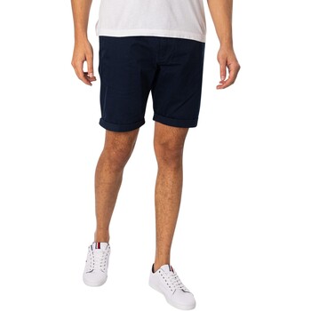 textil Hombre Shorts / Bermudas Tommy Jeans Shorts Chinos De Corte Slim Scanton Azul