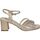 Zapatos Mujer Sandalias Menbur 25596 Oro