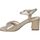 Zapatos Mujer Sandalias Menbur 25596 Oro