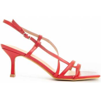 Zapatos Mujer Sandalias Leindia 89308 Rojo