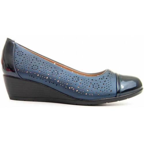Zapatos Mujer Zapatos de tacón Leindia 89342 Azul