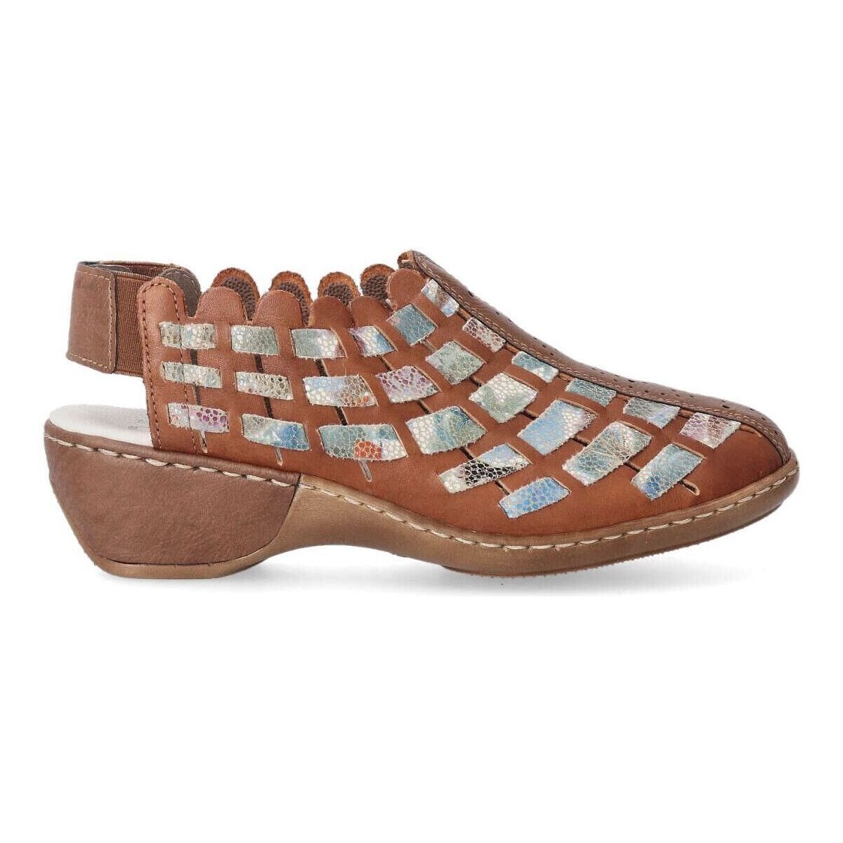 Zapatos Mujer Mocasín Rieker 47156 Marrón