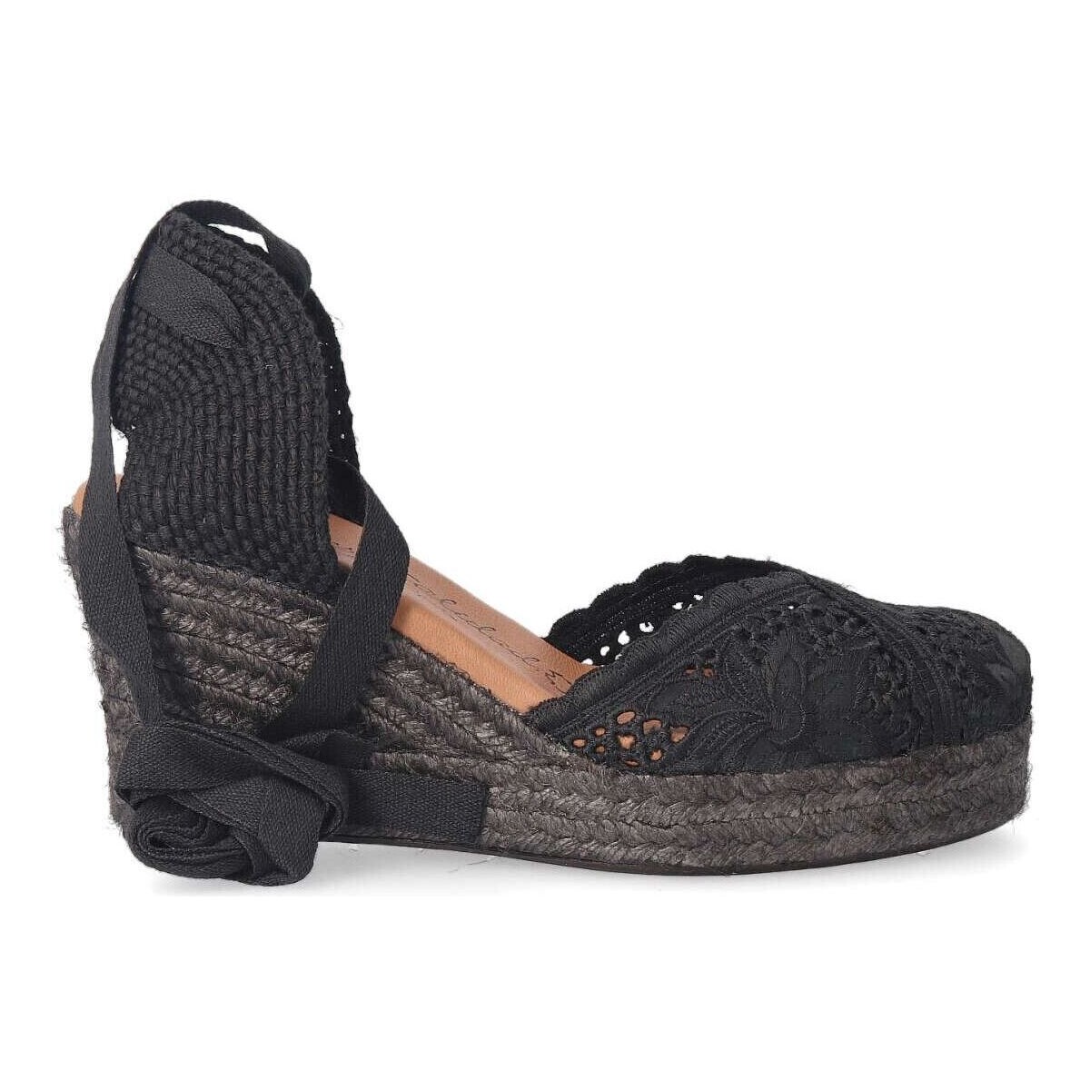 Zapatos Mujer Alpargatas Torres 6004 Negro