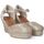 Zapatos Mujer Alpargatas Torres 4016 Plata