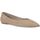 Zapatos Mujer Bailarinas-manoletinas Vanessa Calzados M4110VA Beige