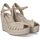 Zapatos Mujer Alpargatas Vanessa Calzados M4355VA Beige