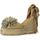 Zapatos Mujer Alpargatas Fabiolas D402021 Oro
