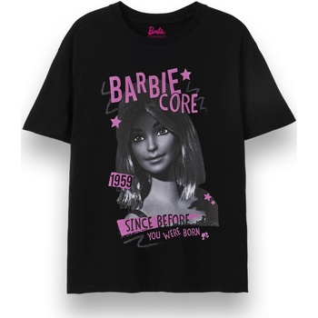 textil Mujer Camisetas manga larga Dessins Animés Barbiecore Rock Negro