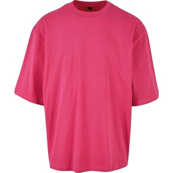 textil Hombre Camisetas manga larga Build Your Brand RW9835 Rojo