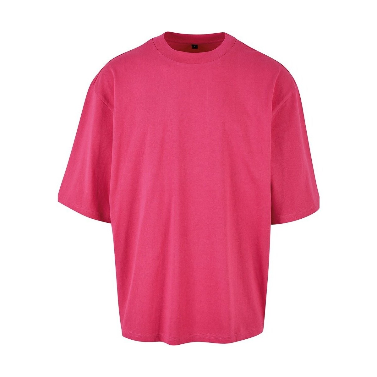 textil Hombre Camisetas manga larga Build Your Brand RW9835 Rojo