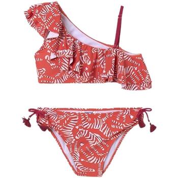 textil Niña Tops y Camisetas Mayoral Bikini asimetrico Papaya Rosa
