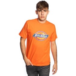 textil Hombre Camisetas manga corta Dickies - Camiseta Horseshoe Naranja