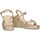 Zapatos Mujer Sandalias Etika 73862 Oro