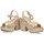Zapatos Mujer Sandalias Etika 73857 Oro