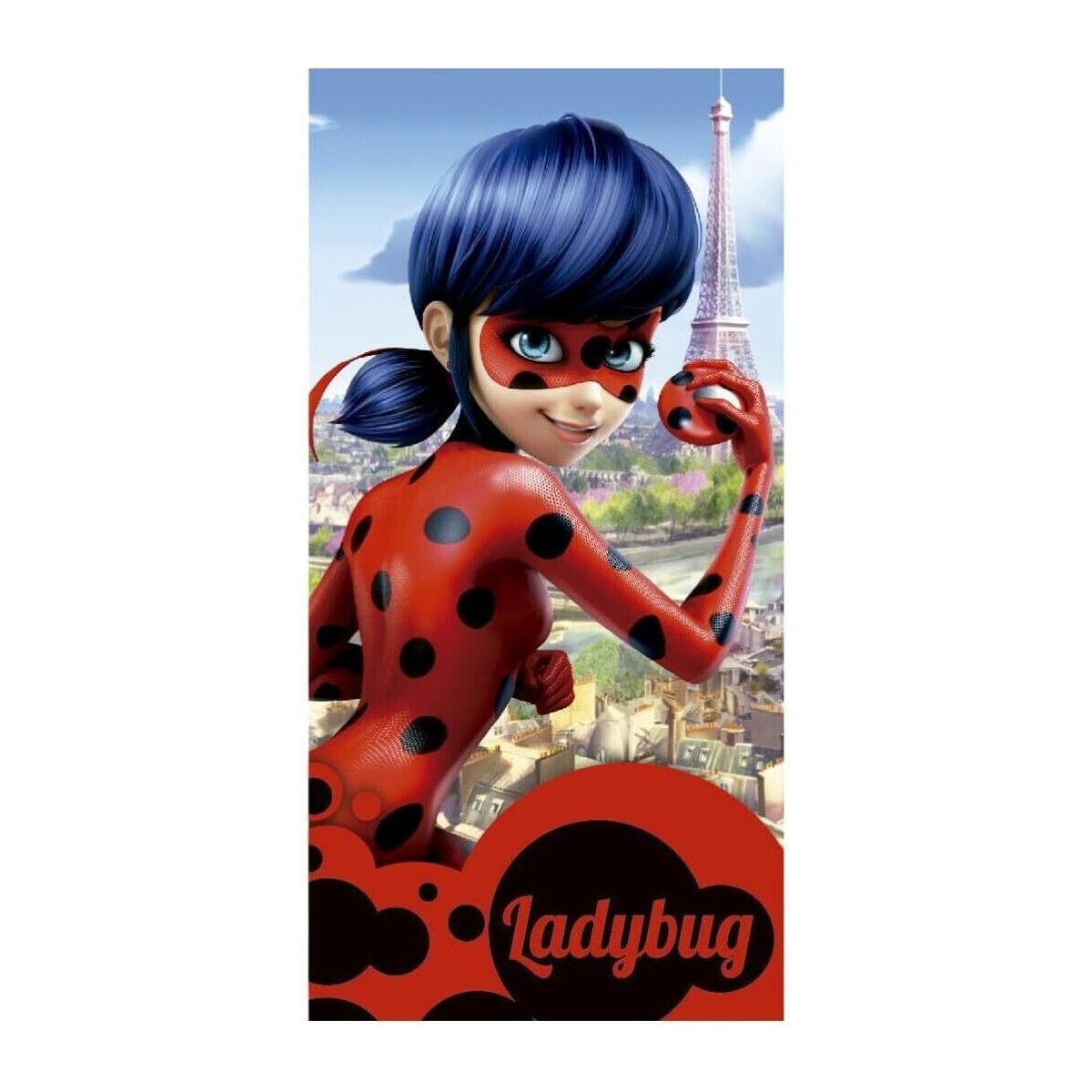 Casa Niña Toalla de playa Ladybug 2200002390 Multicolor