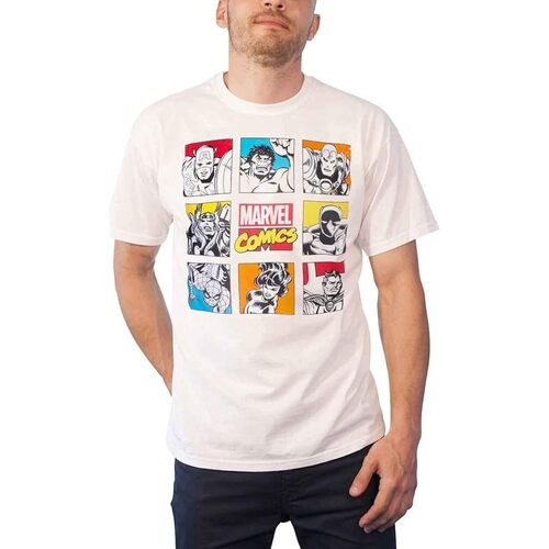 textil Hombre Camisetas manga larga Marvel TS012137MAR Multicolor