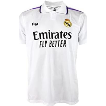 textil Niño Camisetas manga larga Real Madrid  Blanco