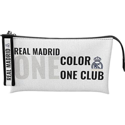 Bolsos Neceser Real Madrid PT-853-RM Blanco