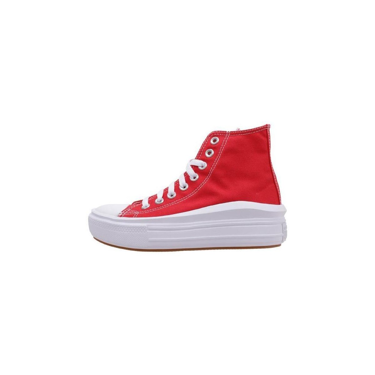 Zapatos Mujer Zapatillas bajas Converse CHUCK TAYLOR ALL STAR MOVE Rojo