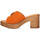 Zapatos Mujer Sandalias Luna Collection 74732 Naranja