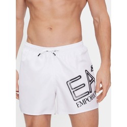 textil Hombre Shorts / Bermudas Emporio Armani EA7 9020004R736 Blanco