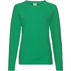 textil Mujer Sudaderas Fruit Of The Loom SS960 Verde